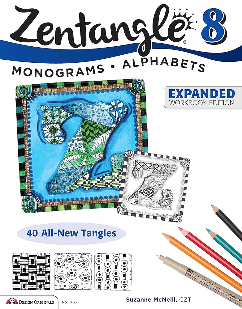 Amazon.com: Zentangle 8, Expanded Workbook Edition